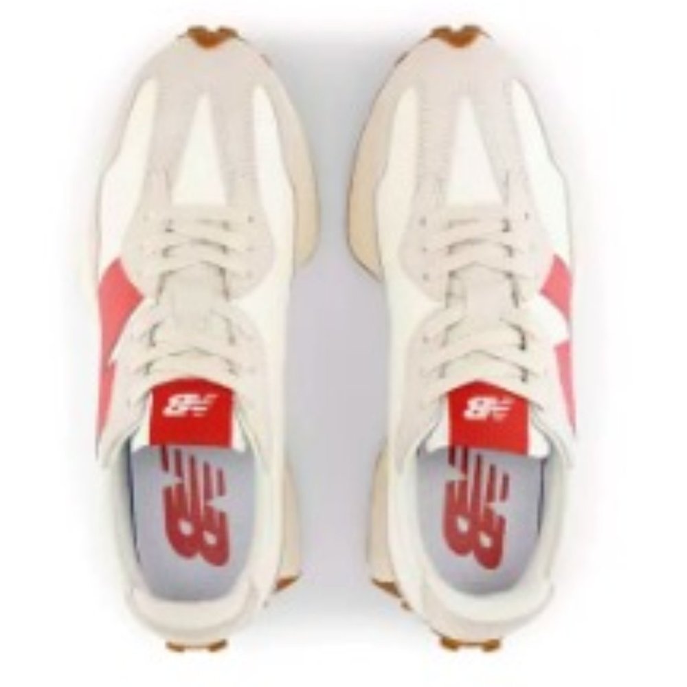 New Balance 327 Womens ~various sizes~ Sneakers Shoes White Watermelon Logo🍉 - Picture 11 of 14
